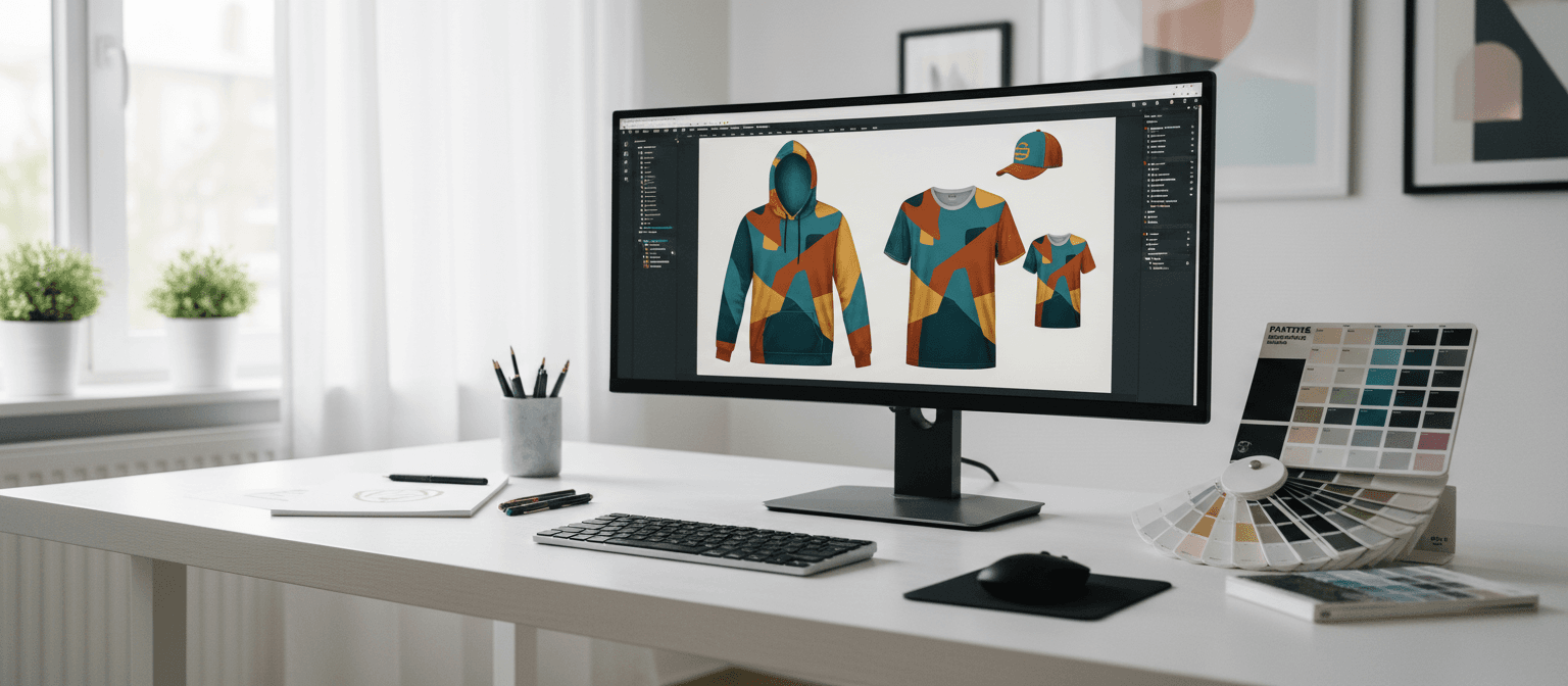 Custom apparel design assistance and vector artwork