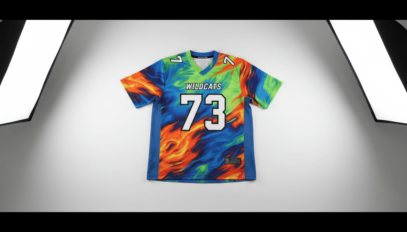 Custom jerseys portfolio sample