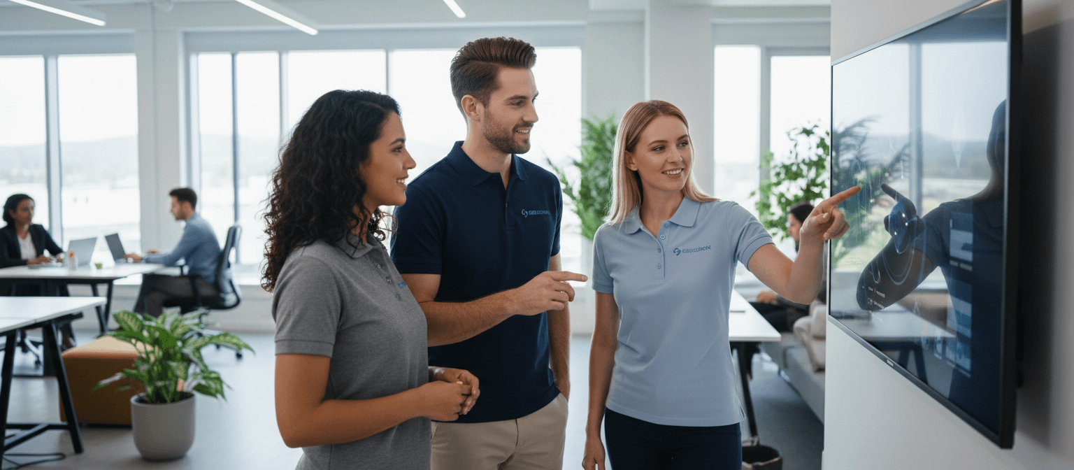 Branded corporate workwear and team apparel